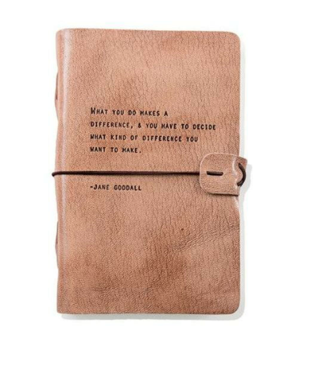 Artisan Leather Journal - Jane Goodall