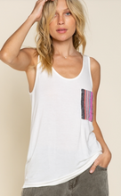Load image into Gallery viewer, Ivory Boho Tank