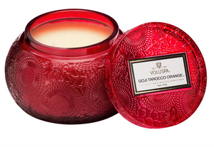 Goji Tarocco Orange Chawan Bowl Candle
