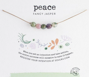 Intention Fancy Jasper - Peace