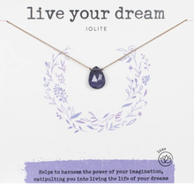 Load image into Gallery viewer, Luxe Iolite - Live Your Dream