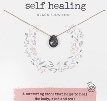 Load image into Gallery viewer, Luxe Black Sunstone - Self-Healing