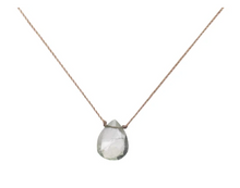 Load image into Gallery viewer, Prasiolite Luxe Necklace- Heart Opener
