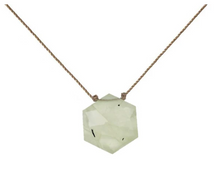 Load image into Gallery viewer, Prehnite Sacred Necklace - Protect