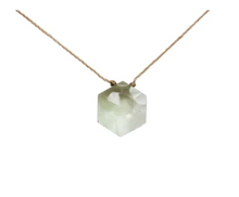 Load image into Gallery viewer, Prasiolite Sacred Necklace - Heart Opener