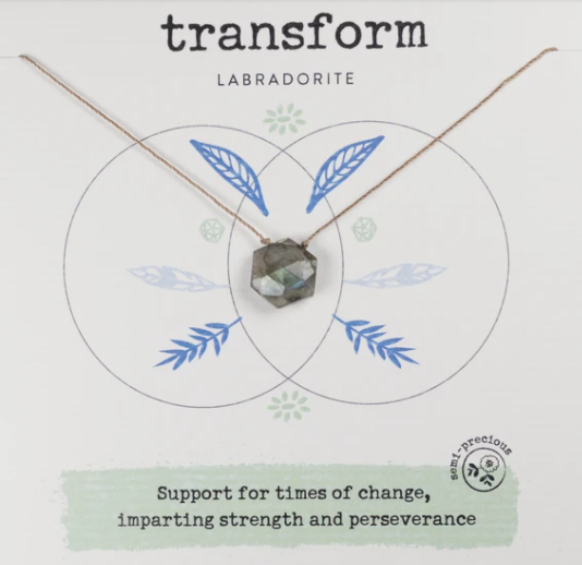 Labradorite Sacred Necklace - Transform