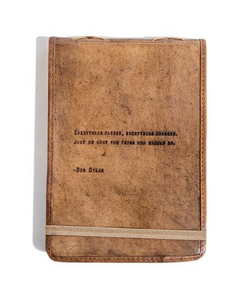 Artisan Leather Journal - Bob Dylan