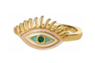 Evil Eye Adjustable Enamel Rings