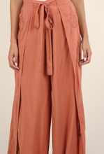 Load image into Gallery viewer, Boho Beach Light Weight Wrap Pant - Terracota