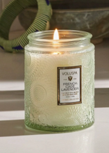 Load image into Gallery viewer, French Cade &amp; Lavender Small Glass Jar Candle