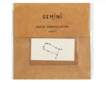 Load image into Gallery viewer, Zodiac Constellations Temporary Tattoos