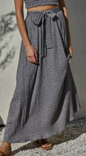 Load image into Gallery viewer, Front Tie Maxi Skirt