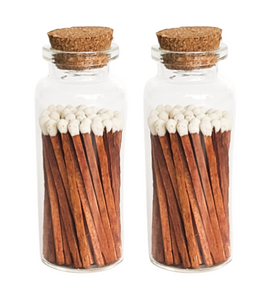 Medium Matches - Cinnamon White