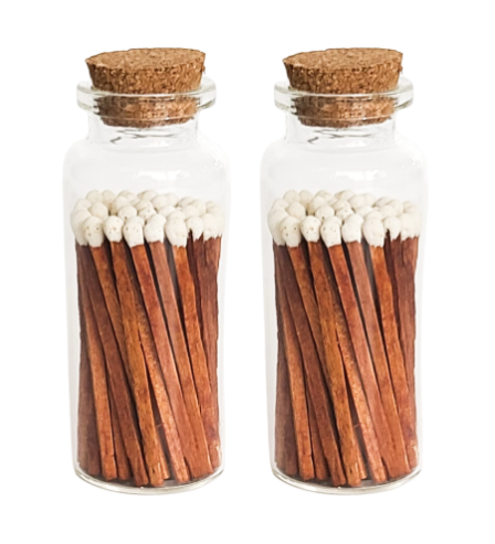 Medium Matches - Cinnamon White