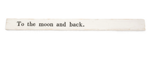 Poetry Sticks - Moon and Back