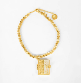 Secret Scriptures Bracelet: Believe - Gold