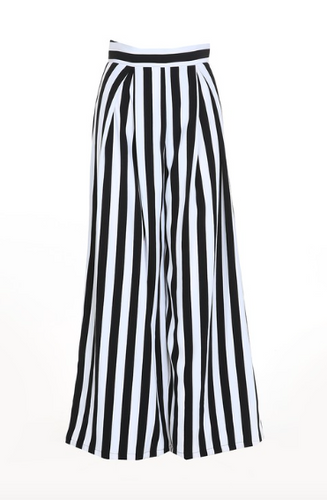 Striped Wide Pants