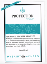 Load image into Gallery viewer, St. Michael Protection Bracelet - Kids
