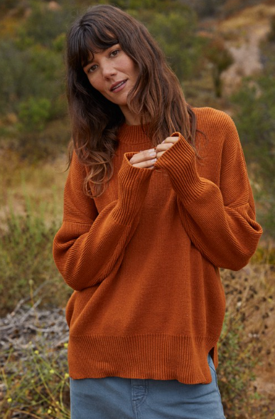 Chunky Knit Sweater - Camel