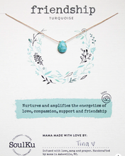 Load image into Gallery viewer, Turquoise Luxe Necklace - Friendship