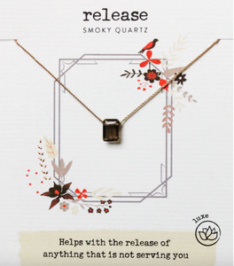 Smoky Quartz Refined Necklace - Release