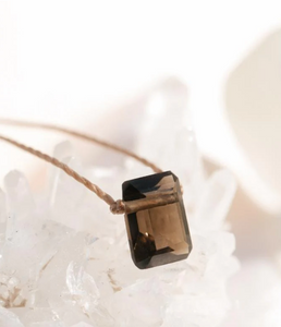 Smoky Quartz Refined Necklace - Release