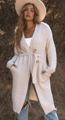 Honeycomb Cardigan