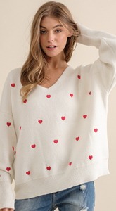 Heart Pullover Sweater