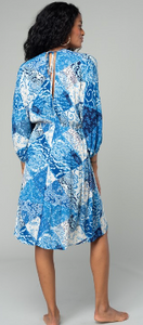 V-neck Dolman Dress