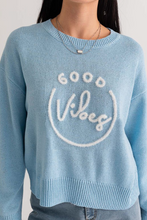 Load image into Gallery viewer, &quot;Good Vibes&quot; Pullover