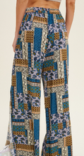 Load image into Gallery viewer, Blue Patchwork Pants