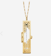 Load image into Gallery viewer, Honeycomb Fortune Locket