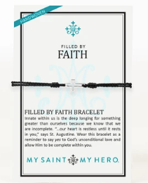 Filled by Faith Open Cross Bracelet