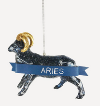 Load image into Gallery viewer, Zodiac Sign Christmas Ornaments