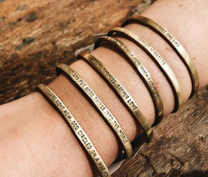 Articles of Love Cuff - Brass