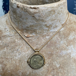 Marianne Gold Coin Necklace