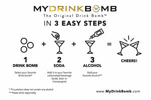 Lavender Lush Drink Bomb - 4 Pack