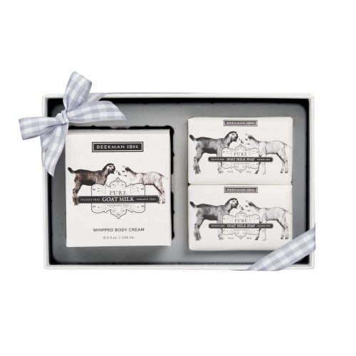 Pure Goat's Milk Soap & Whipped Body Lotion Gift Set